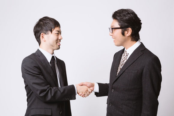 握手